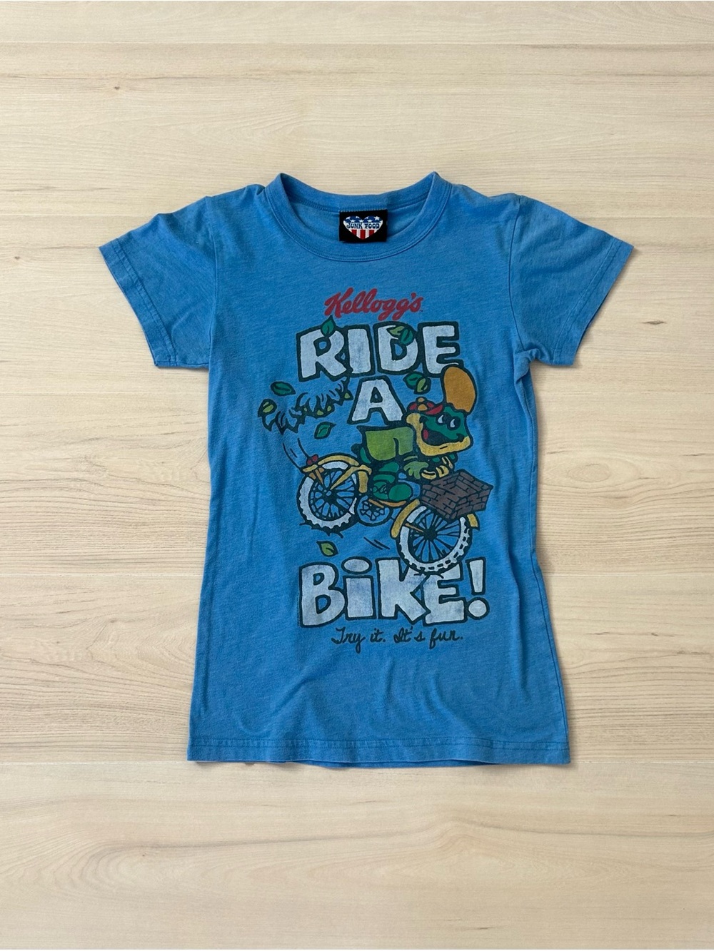 junk food kellog’s baby tee